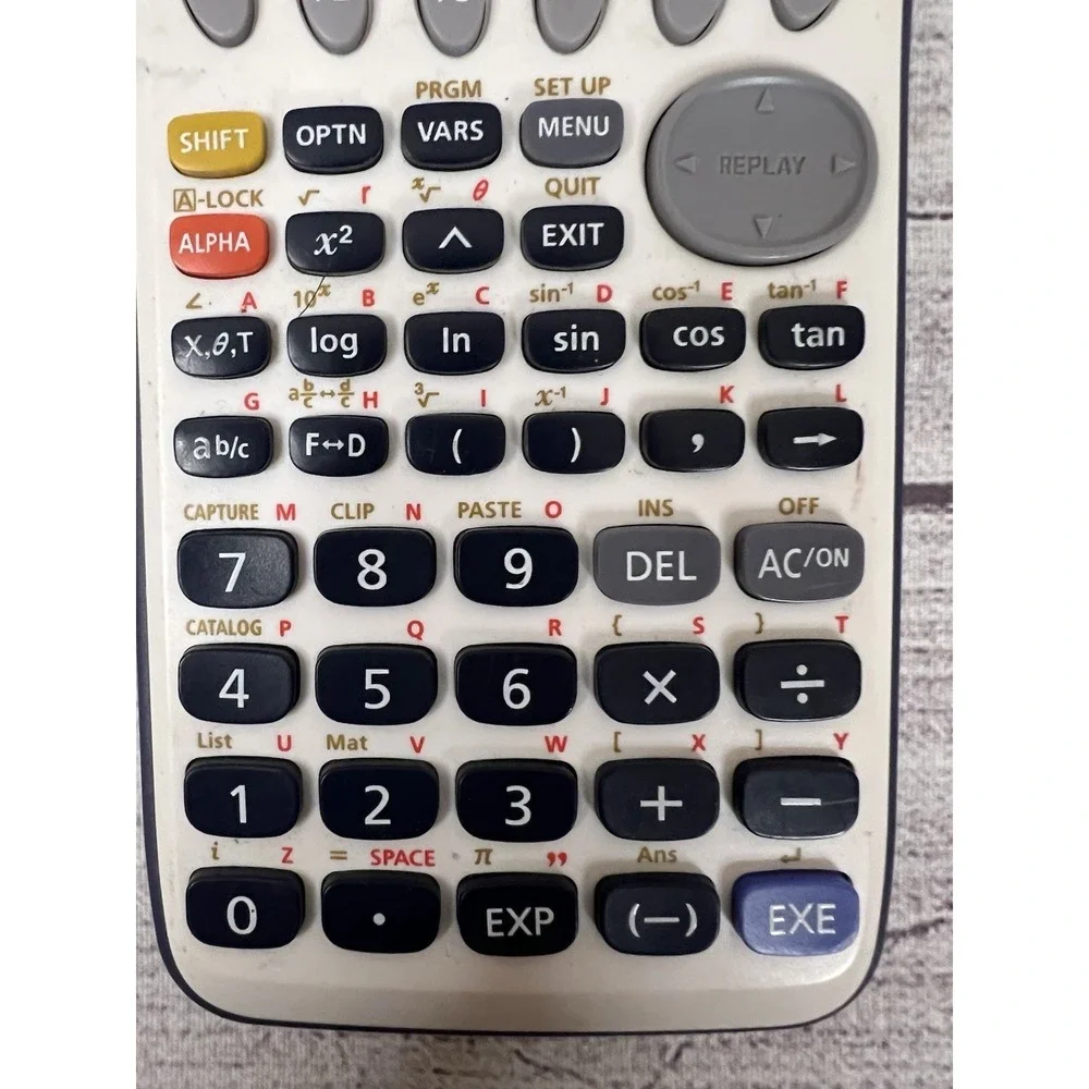 Casio FX-9750GII Graphing Calculator No Cover Tested Working - Picture 6 of 8
